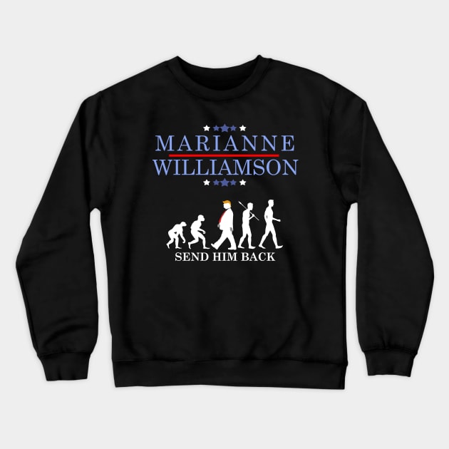 marianne williamson Crewneck Sweatshirt by Yaman